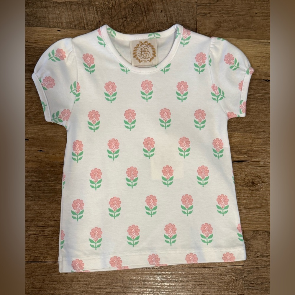 The Beaufort Bonnet Penny Play Shirt Flowers For Friends 2T NWT